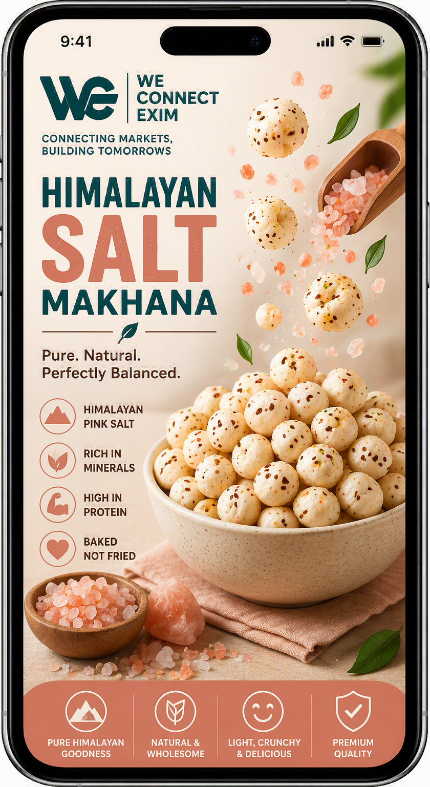 Himalayan Salted Makhana - Healthy Fox Nuts Snack